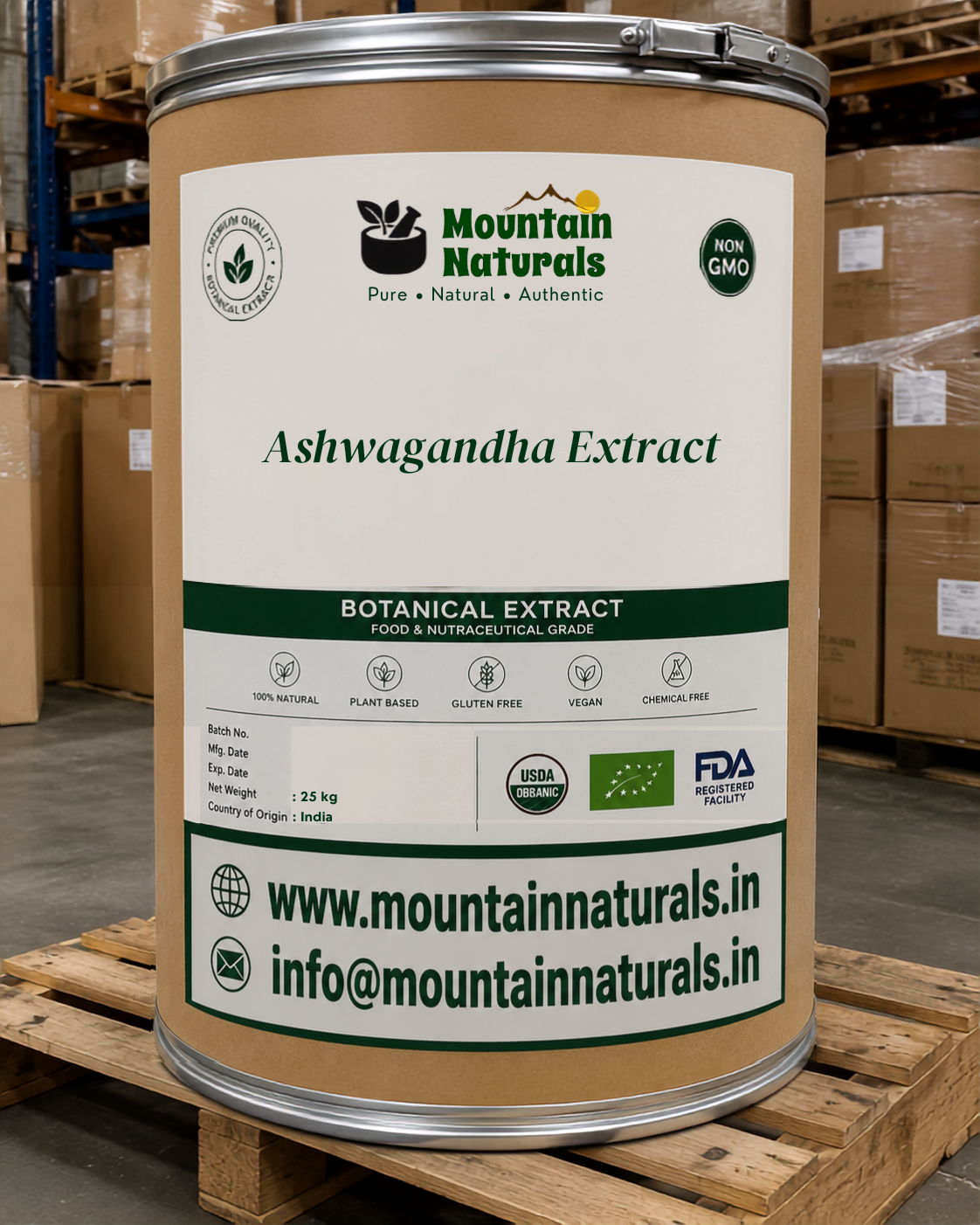 Ashwagandha Extract 10% by GV