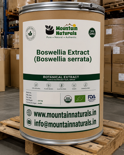 Boswellia extract 65% by Titration (Boswellia serrata)