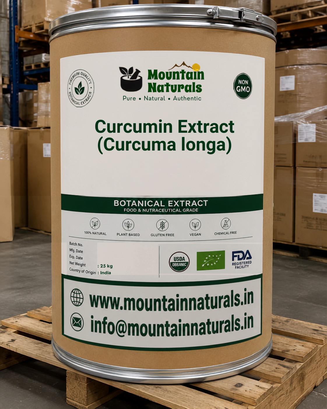 Curcumin Extract (Curcuma longa)