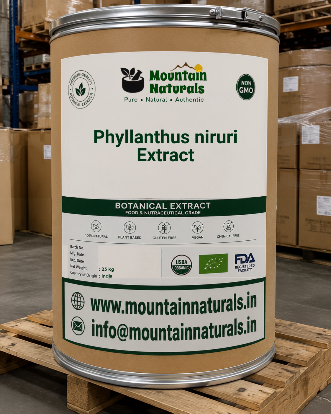 Phyllanthus niruri Extract (8% tannins)