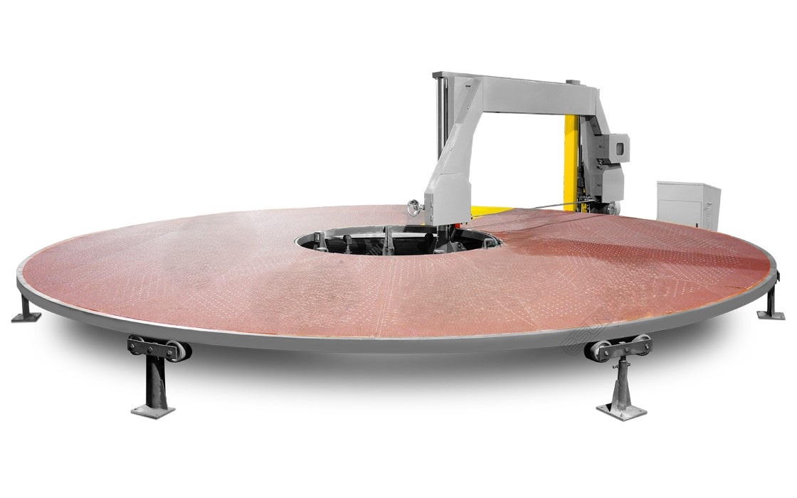 Circular Horizontal Foam Cutting Machine 