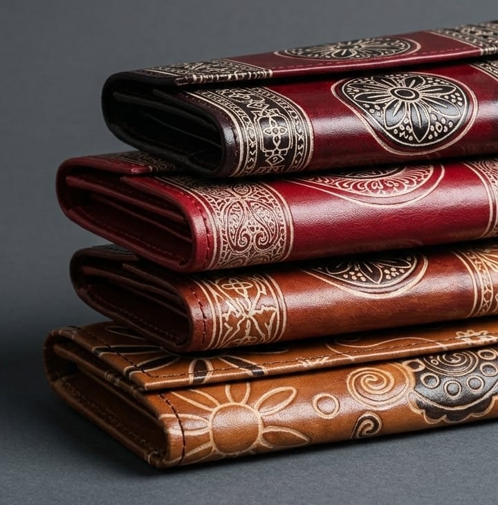 Genuine Leather Purse Bag Clutch 