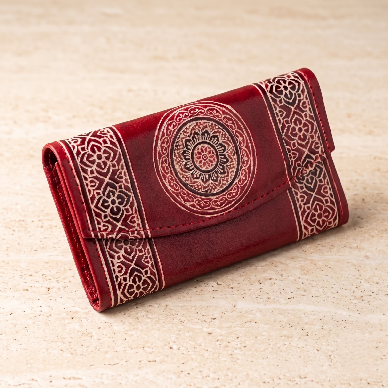 Genuine Leather Purse Bag Clutch