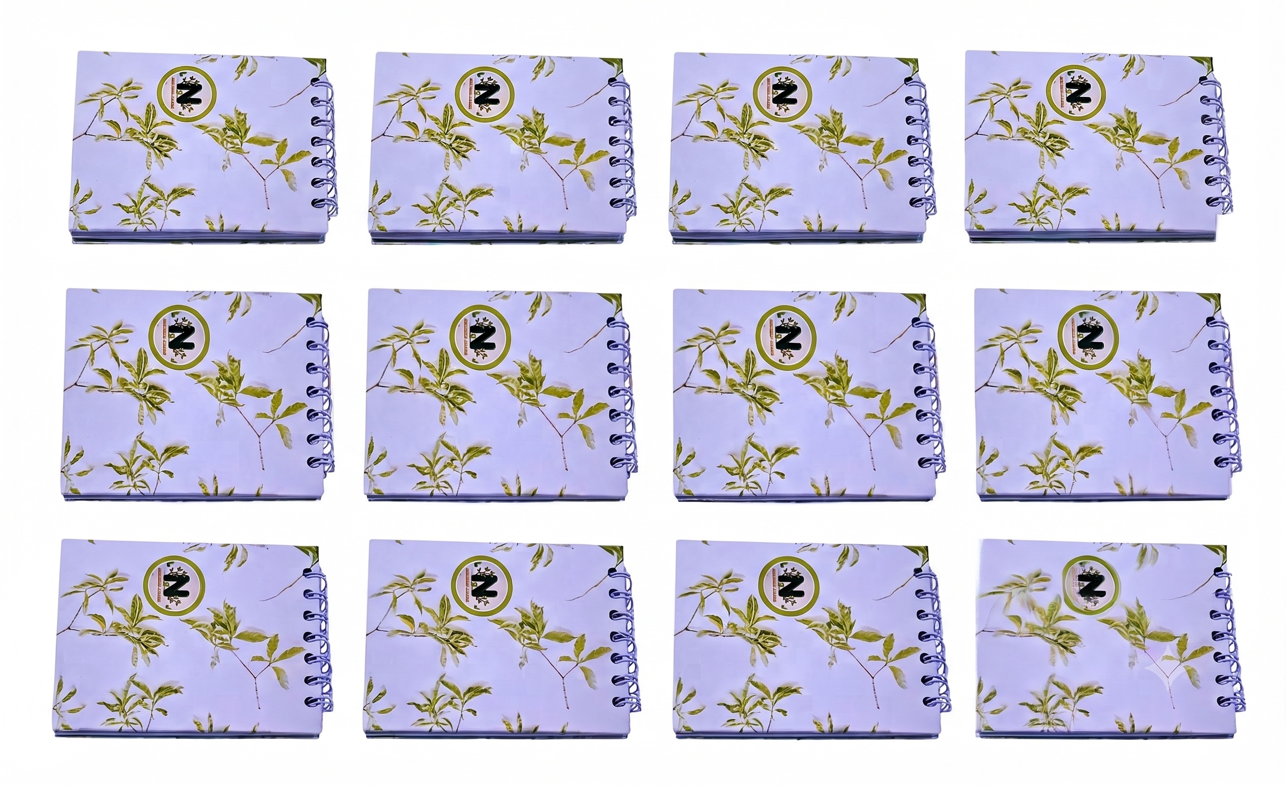 Botanical Print Spiral-Bound Notepad