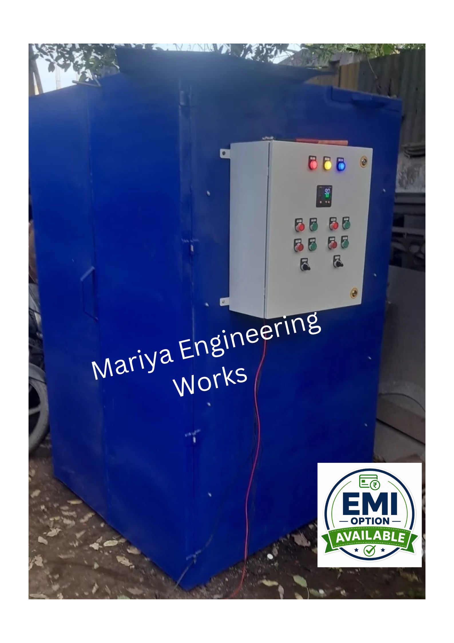 Mariya Tray Dryer / Oven – 48 Tray, 1.5 HP, SS Trays