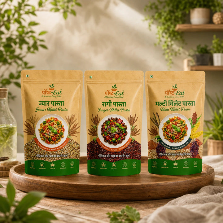 PaushtEat Healthy Start Combo – Beginner-Friendly Nutrition | Healthy Millet Pasta