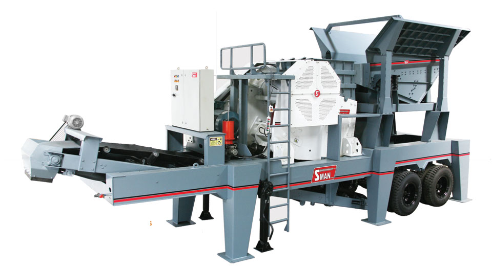 Wheel Mounted Rock Crushing Plant