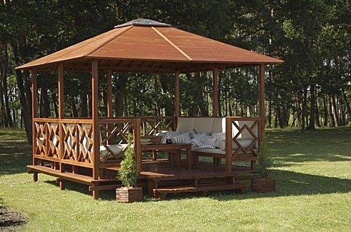 Outdoor Wooden Gazebo