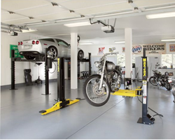 auto garage and service equipment