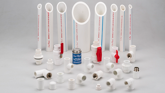 pvc and hdpe pipes