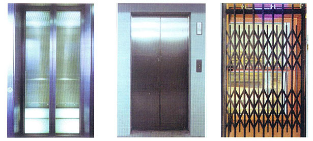 elevators and funicular cars