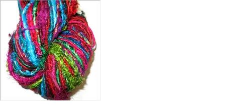 raw silk yarn