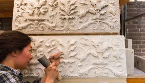 wooden stone carvings