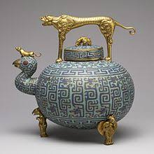 pottery and enamel