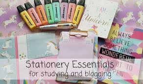 stationery & essentials