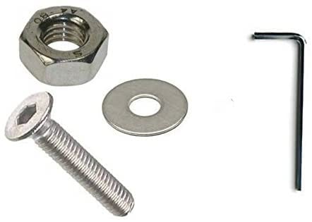 ALLEN CSK BOLT SS304 With 1 Nut & 1 Washer